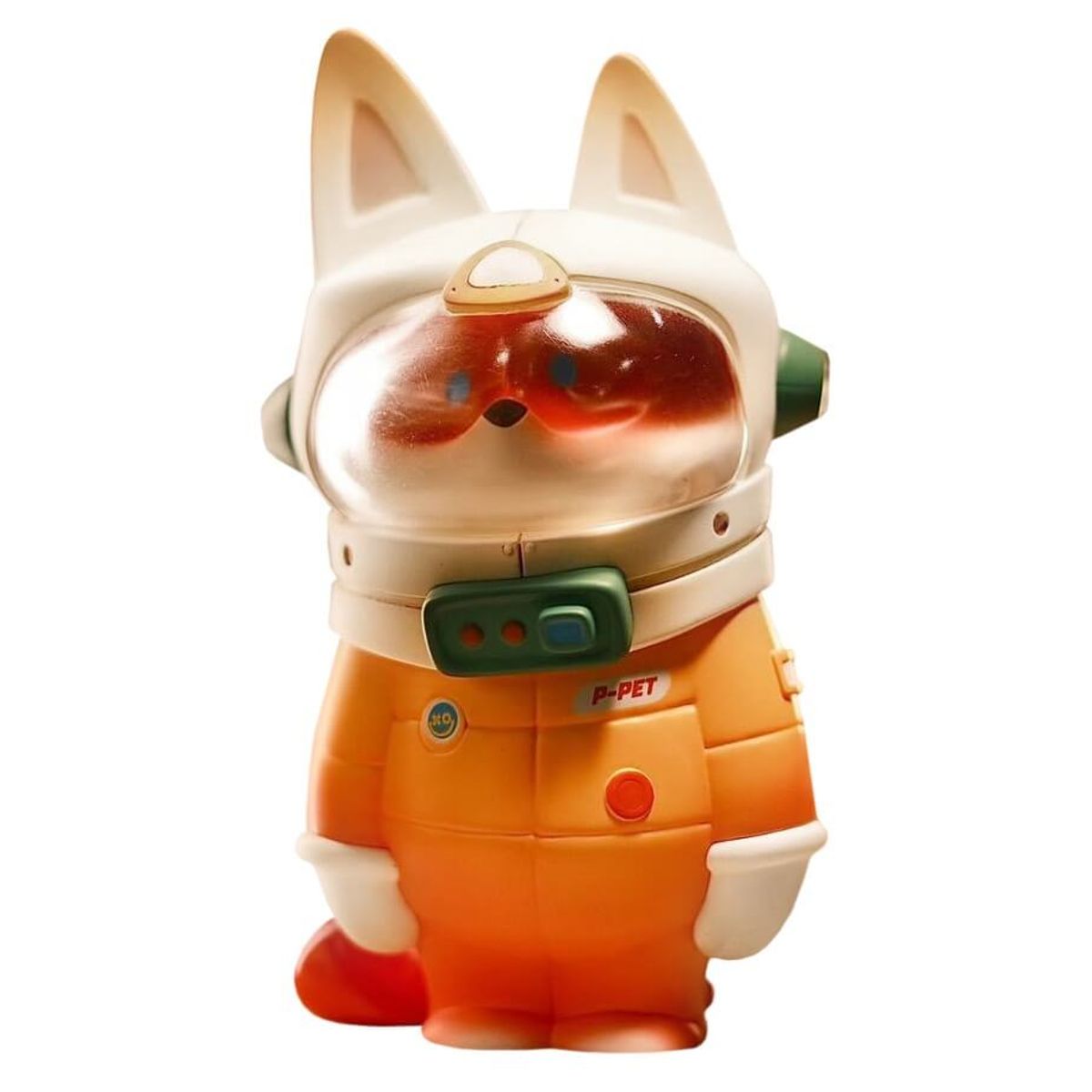 P-Pet Fox Unknown Journey Mission to Mars Orange