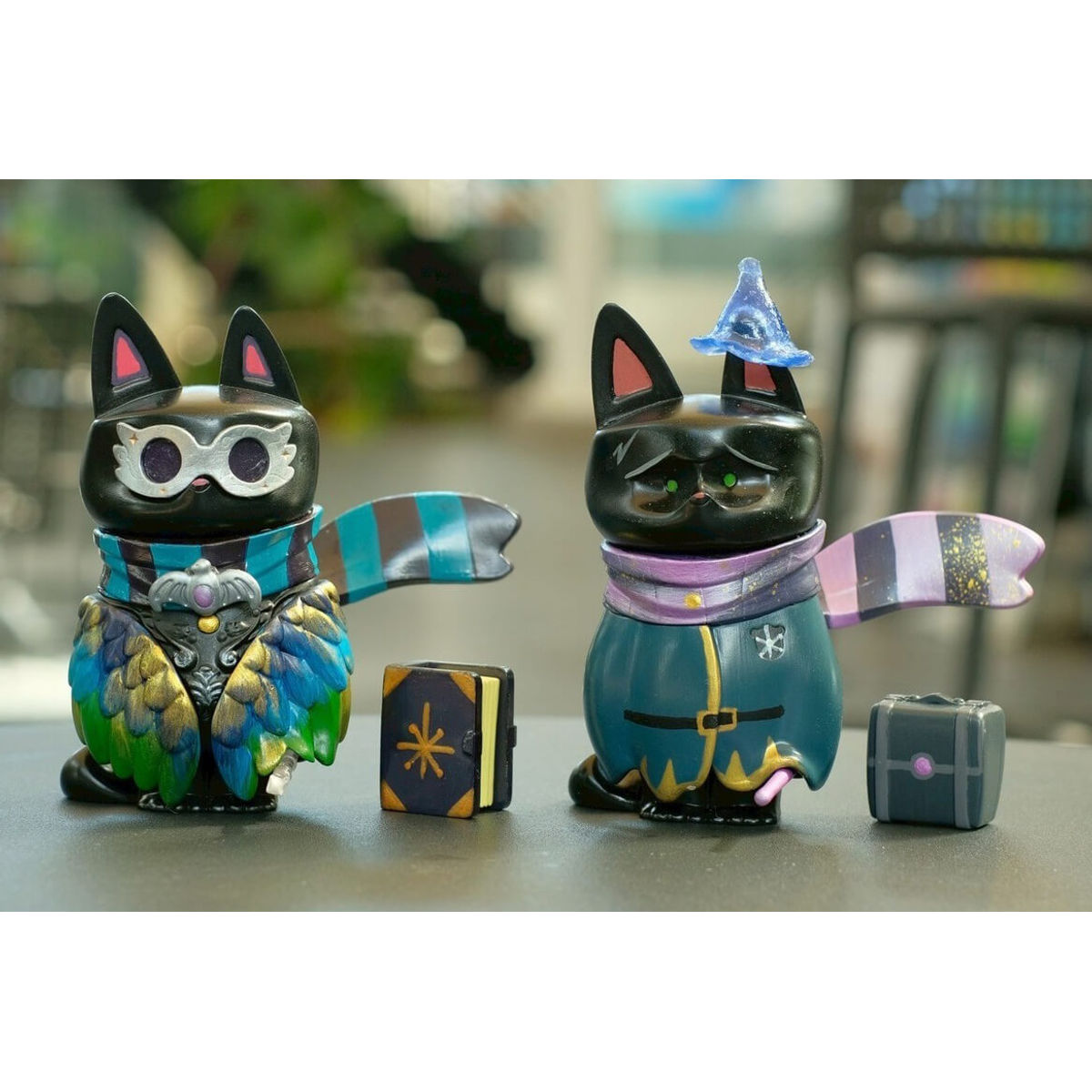 P-Pet Xeno Fox Black Moon Twins (Owl)