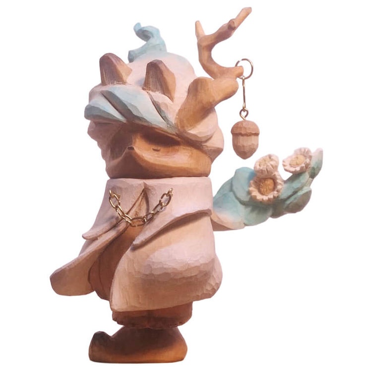 P-Pet Xeno Fox Flora Spirt Water Lily by Kaarok