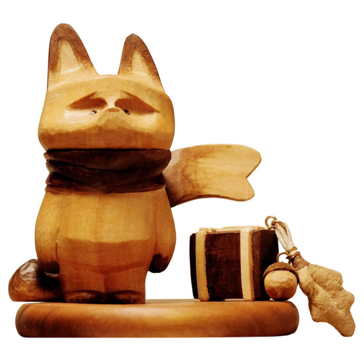 P-Pet Xeno Fox Wood Craft by Kaarok
