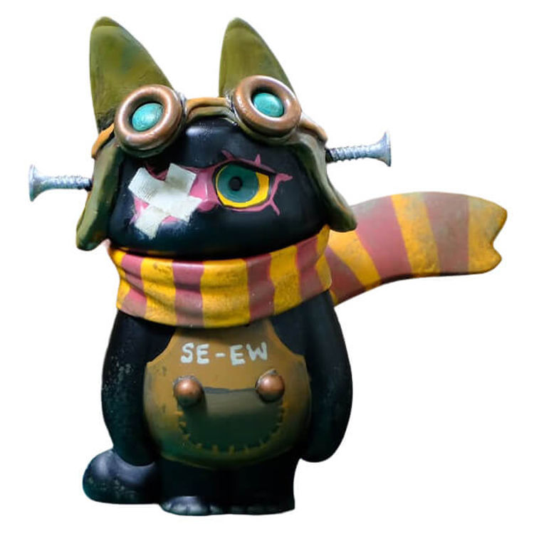 P-Pet Xeno See-Ew the Ghost Cat (Chase Version) by Tan-sTAR