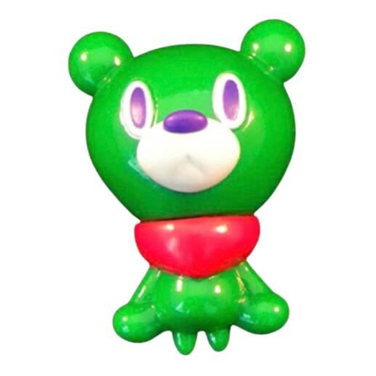 PICO HITCH BEAR Clover Green (painted version) by Touma