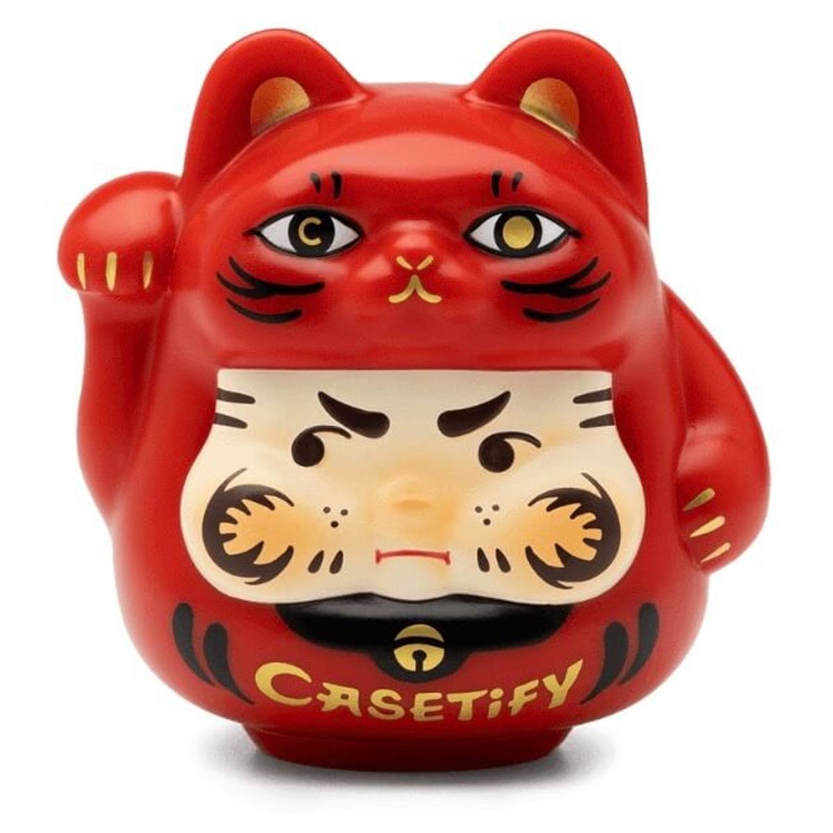 PP Monster Casetify Lucky Kitten Daruma Red