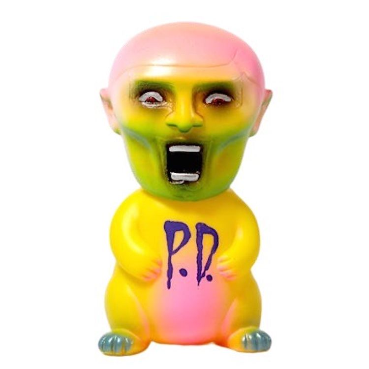PUNK DRUNKERS X RAMPAGE TOYS GUY RAT (yellow molding) by Punk Drunkers