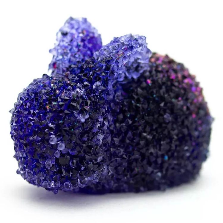 PU – Amethsyt Geode (Crunchy Bun) by Seed Arts
