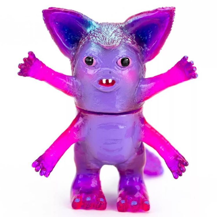PU – Neko MiMi – Purple 3 – one off by Grumble Toy (Ainsley Sturko)