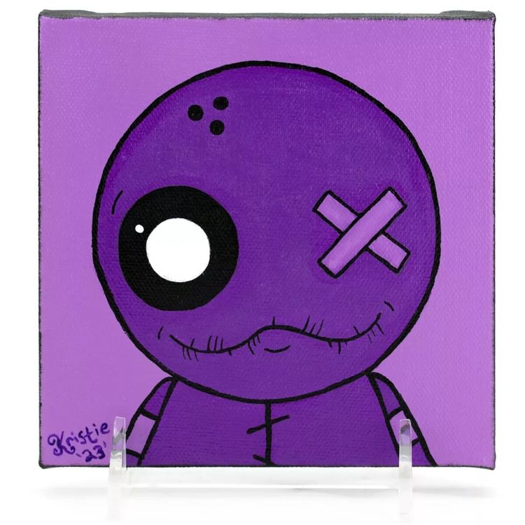 PU – Purple Experiment: One Eye by Bit Strange (Kristie Silva)