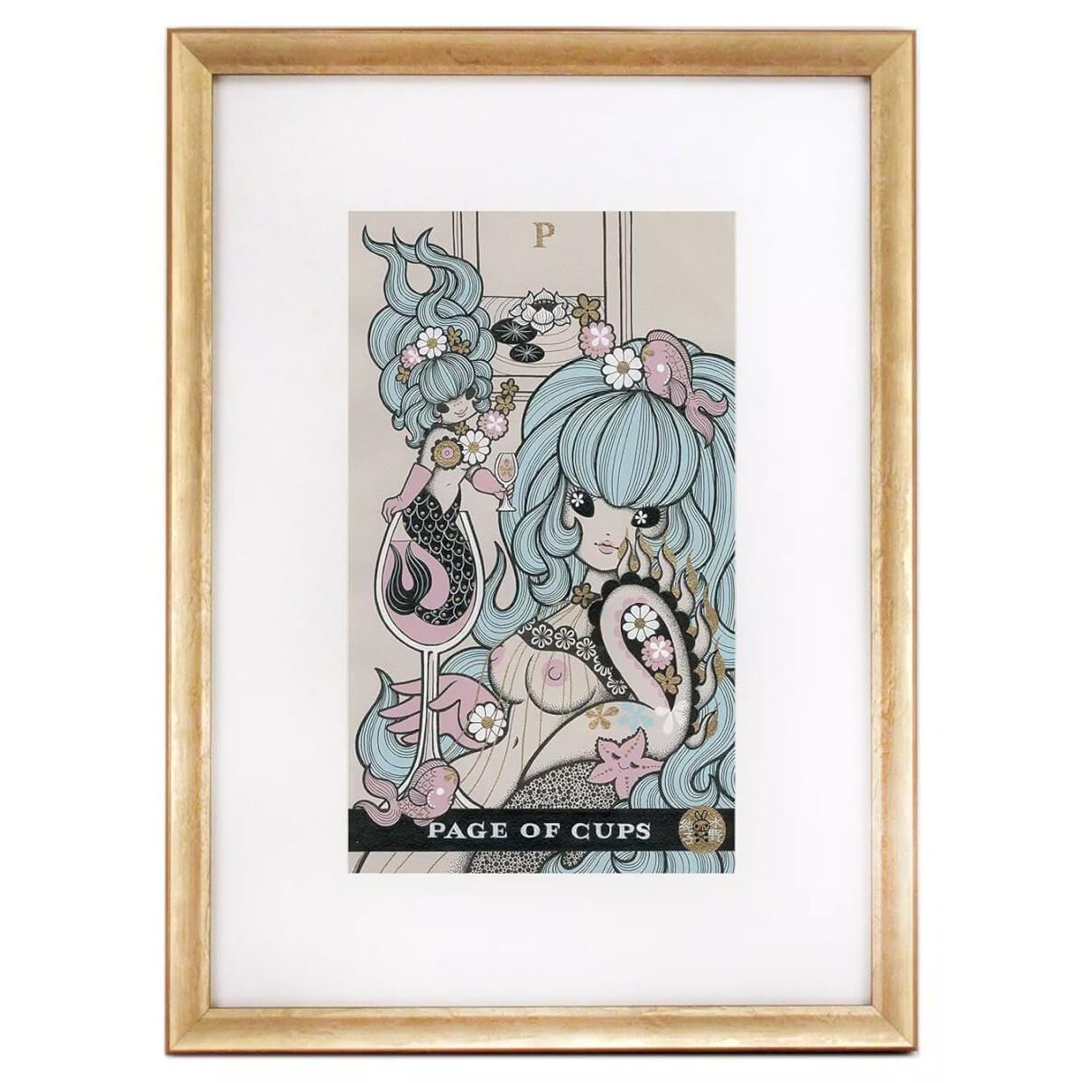 Page of Cups: Miss Angel Fish