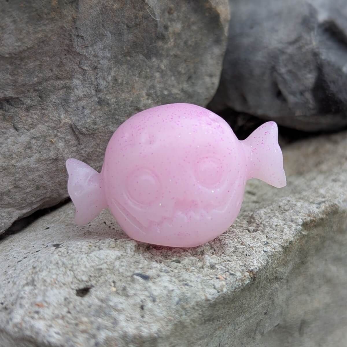 Pale Pink Sparkle Rotty Candy 