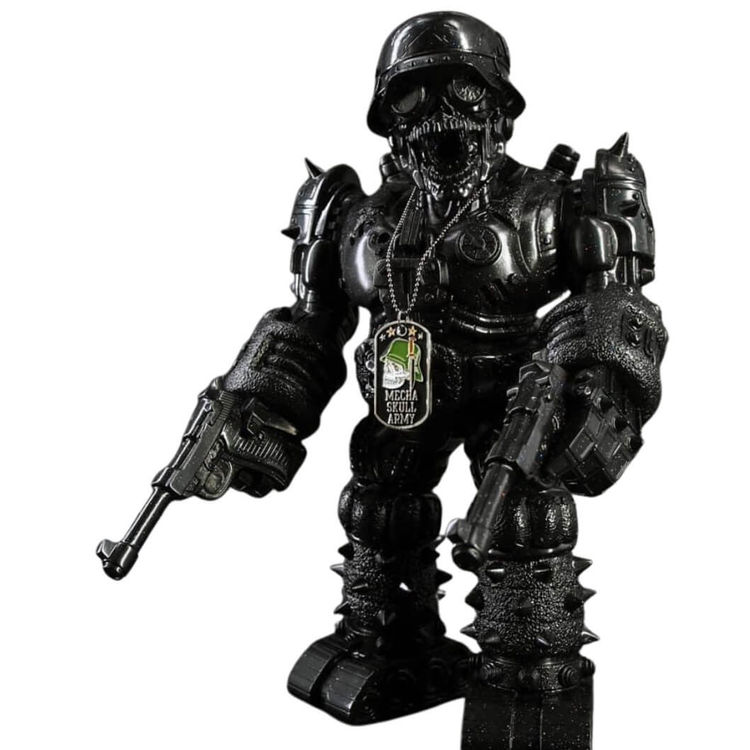 Panzer - Glitter Black Version by Mechnoiz Toys