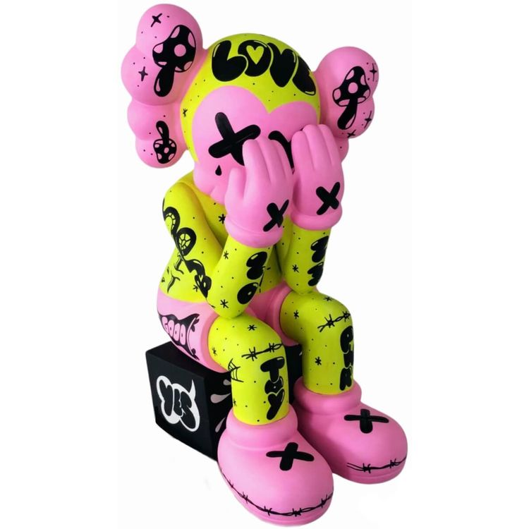 Passing Through Kaws by Gabbie Custom Art