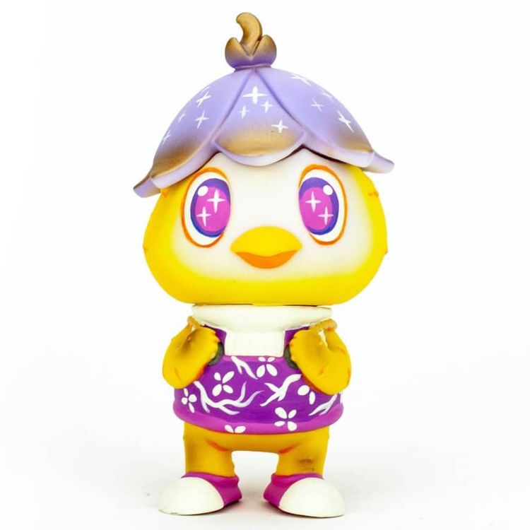 Pastel Yellow Watari Kappa by Stickup Monsters (Javier Jiménez)