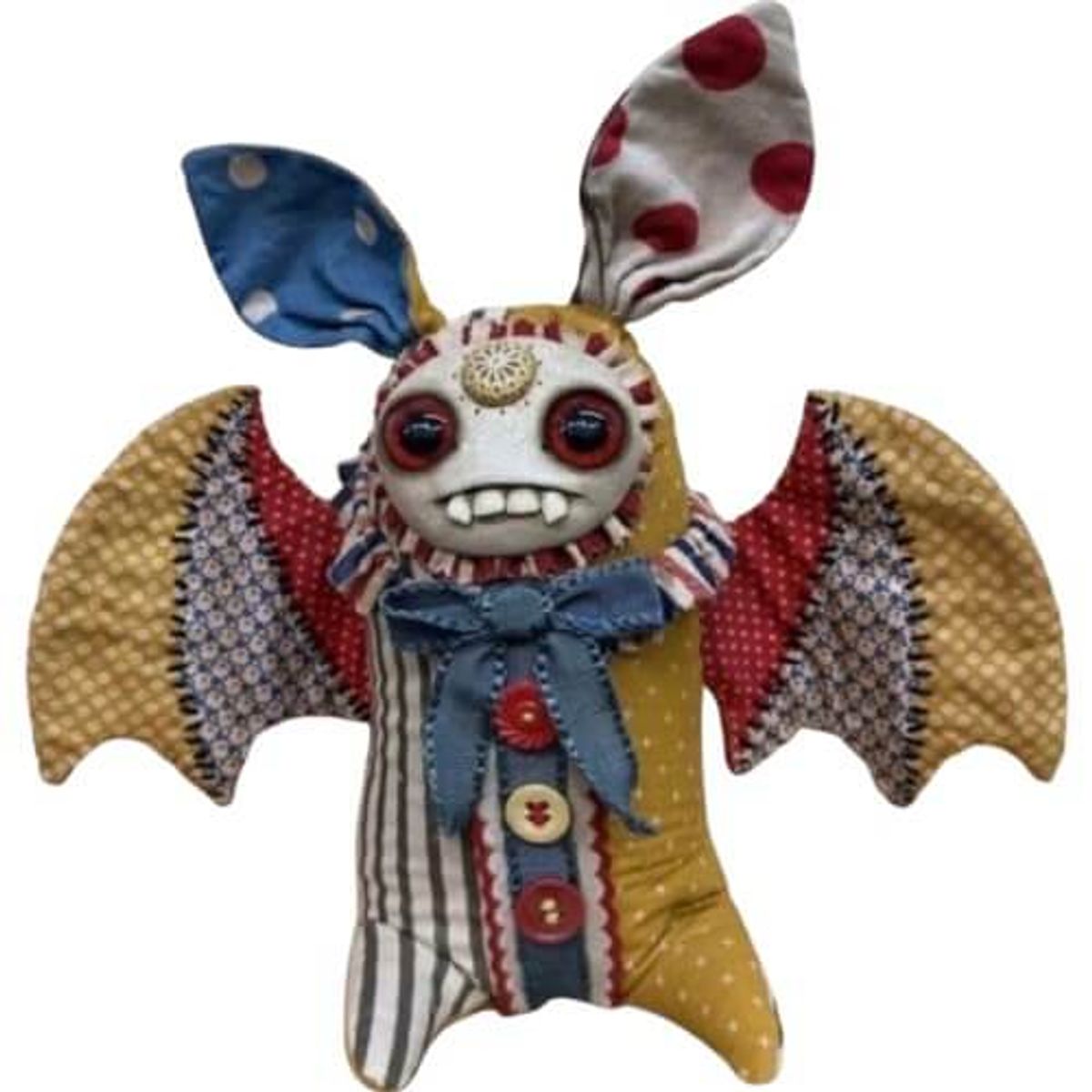 Patchwork Clown Batbunny