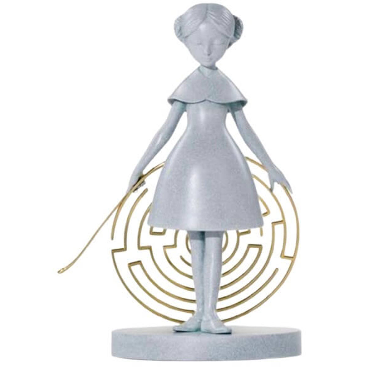 Patinated & Gold Maze