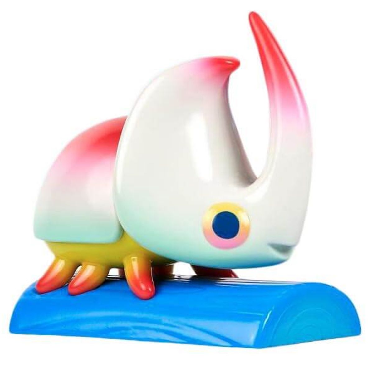 Peach Mist Rhino Beetle