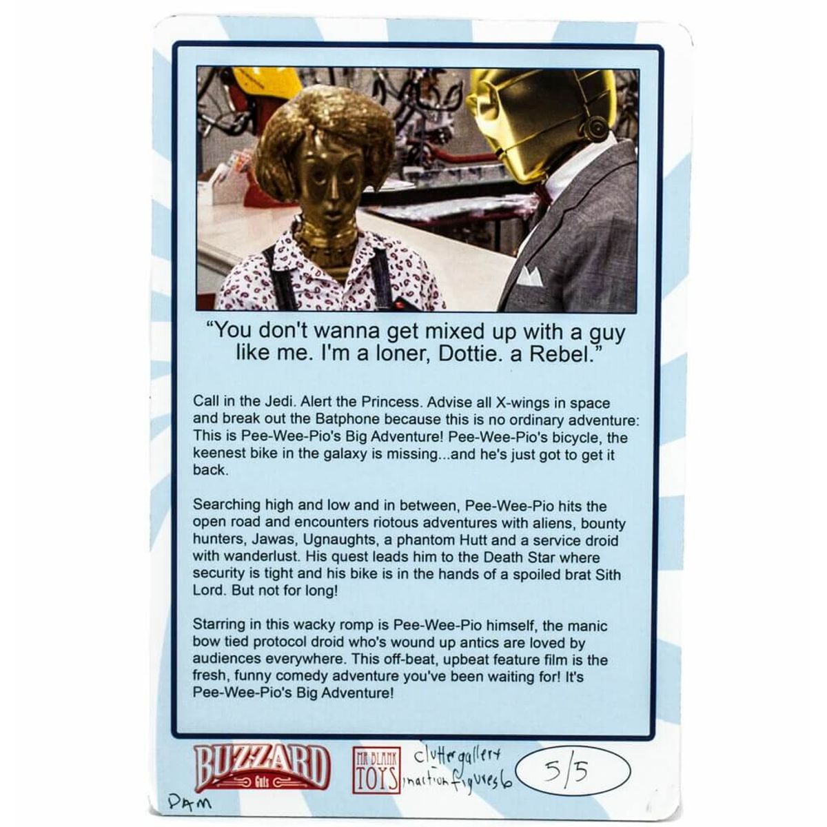 Pee-Wee Pio’s Big Adventure