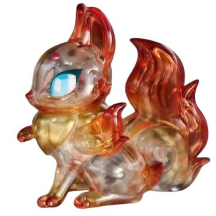 Phantom Fox Koma Kisune Blind Bag (clear variant) by Genkosha
