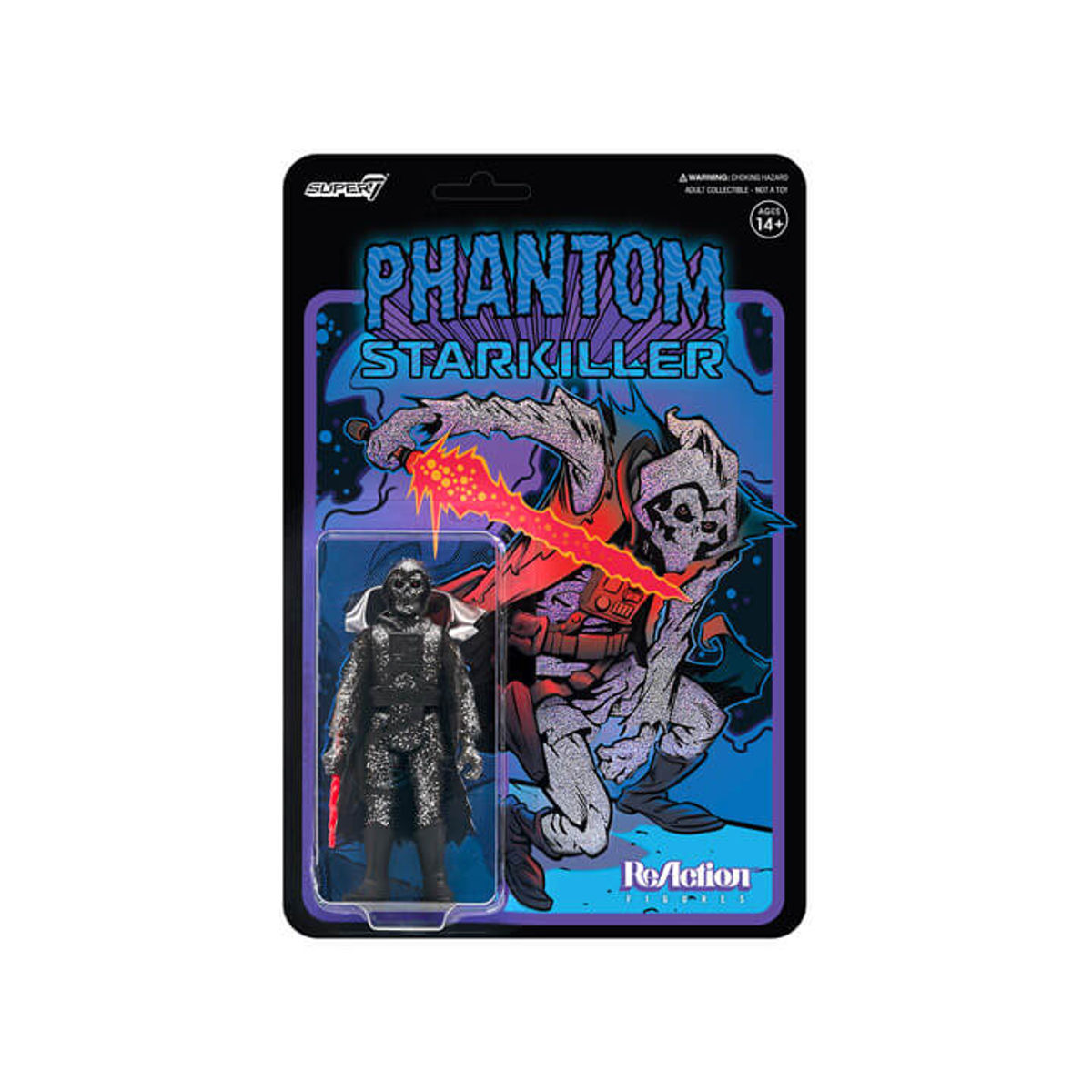 Phantom Starkiller (Transparent Grey Silver Glitter Spectre)