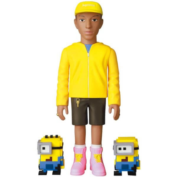 Pharrell Williams and Minions by Medicom
