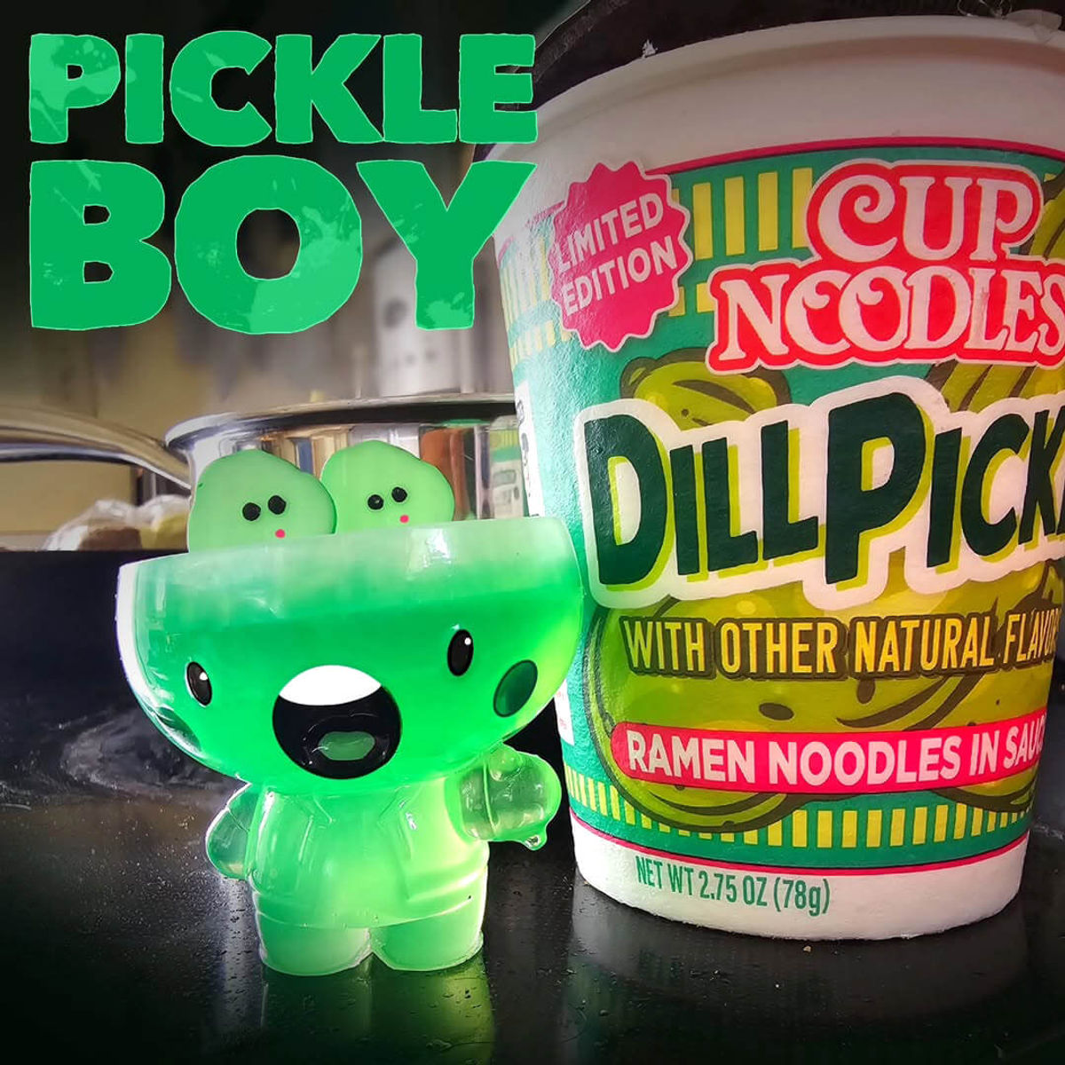 Pickle Boy Raw-Man GID