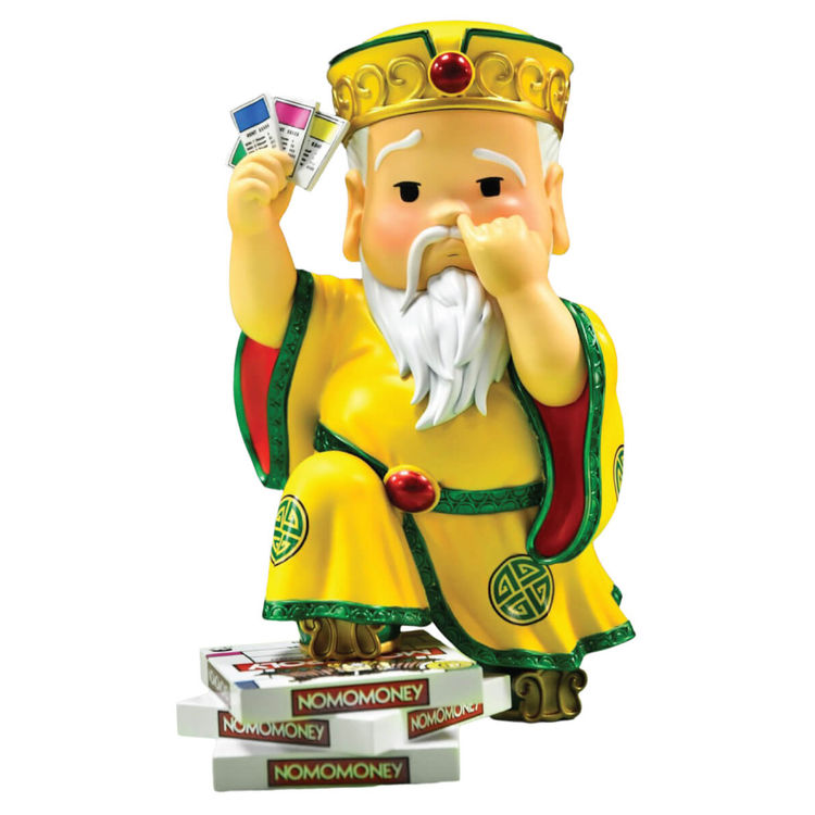 Picky Golden Rooster of the God of Wealth by Po Yun Wang