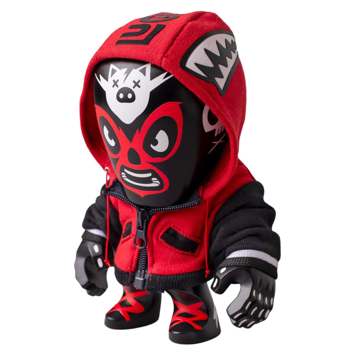 Pig Zolares Lucha Shark Hoodie