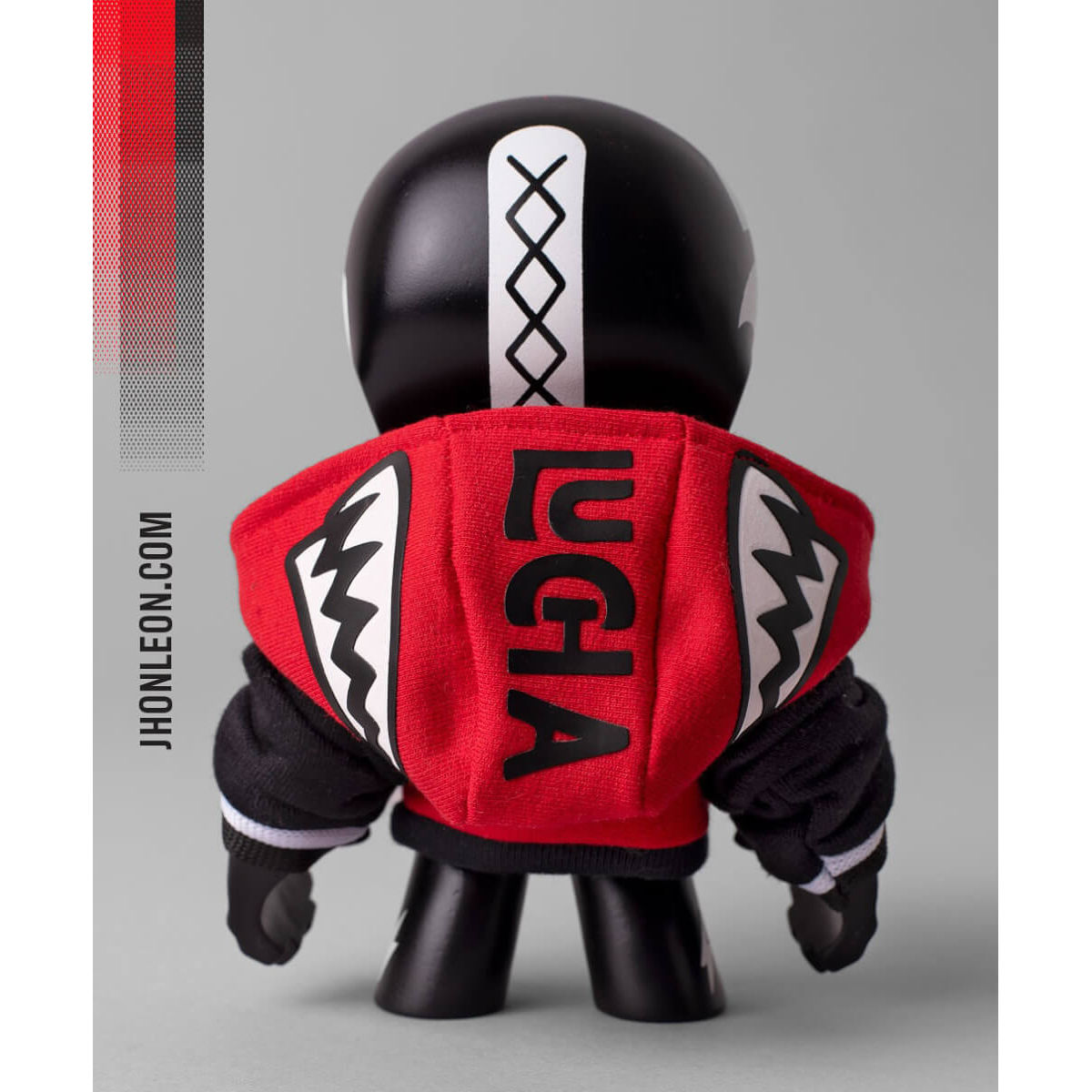 Pig Zolares Lucha Shark Hoodie