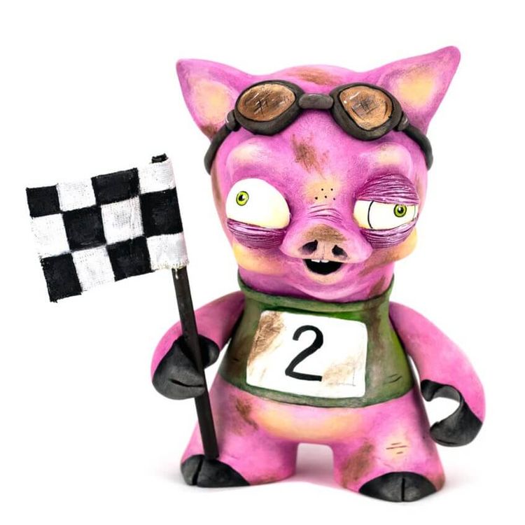 Piggie Smalls by One Eyed Girl (Kasey Tararuj)
