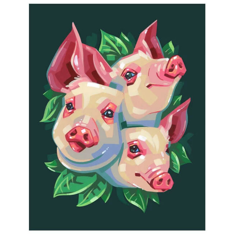 Piglet Bouquet by The Obanoth (Hannah Webb)