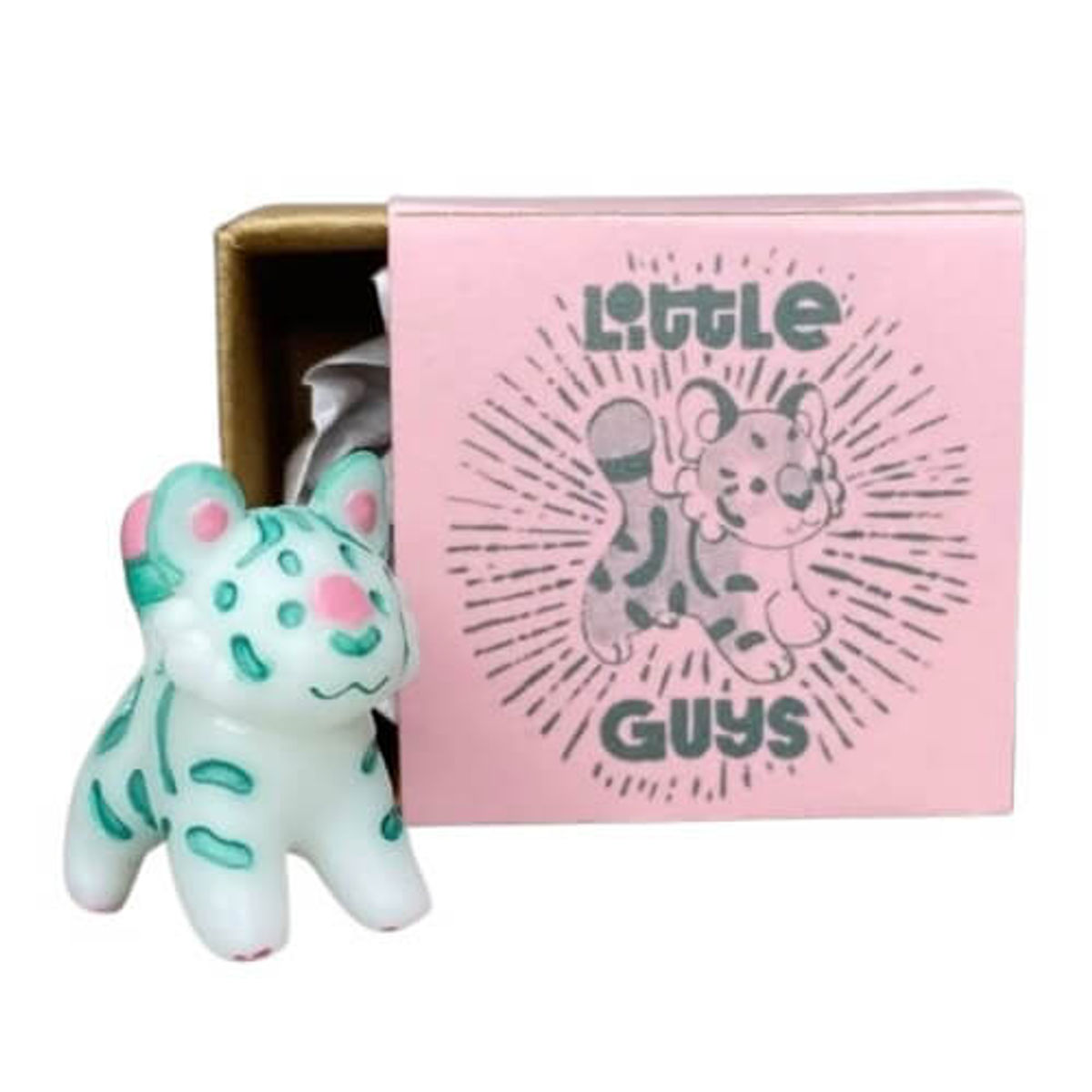 Tiny Painted Tiger - Mint/Pink/White