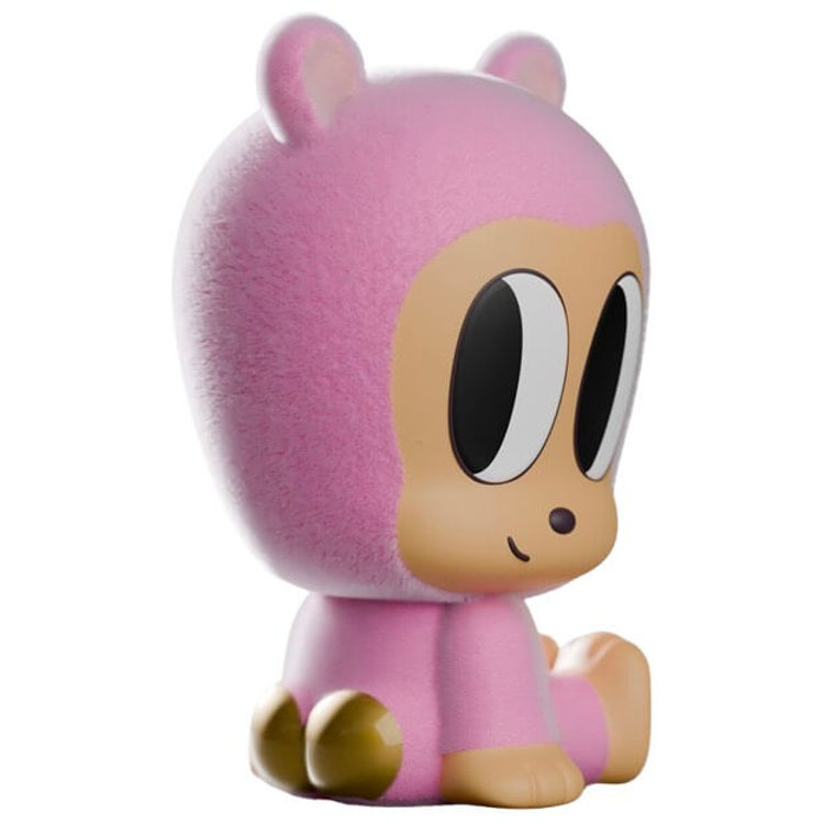 Pink Bear Tiny Shiny Hiney by Kibooki