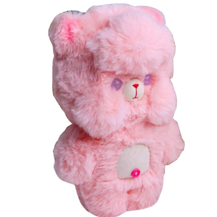 Pink Cloud Bear by Pandaeyes Handmade