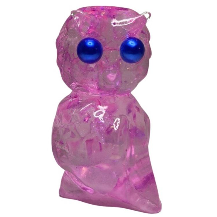 Pink Crystal Ophelia with Blue Eyes by House of Wyze
