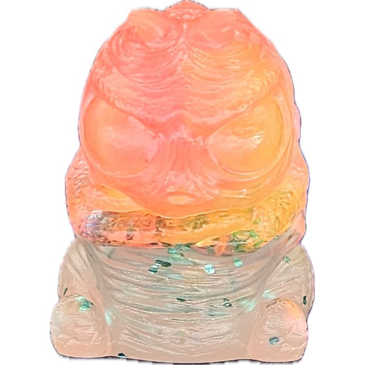 Transparent Yellow/Pink Dan Moreno Bottom Gus by Glow Man Dan