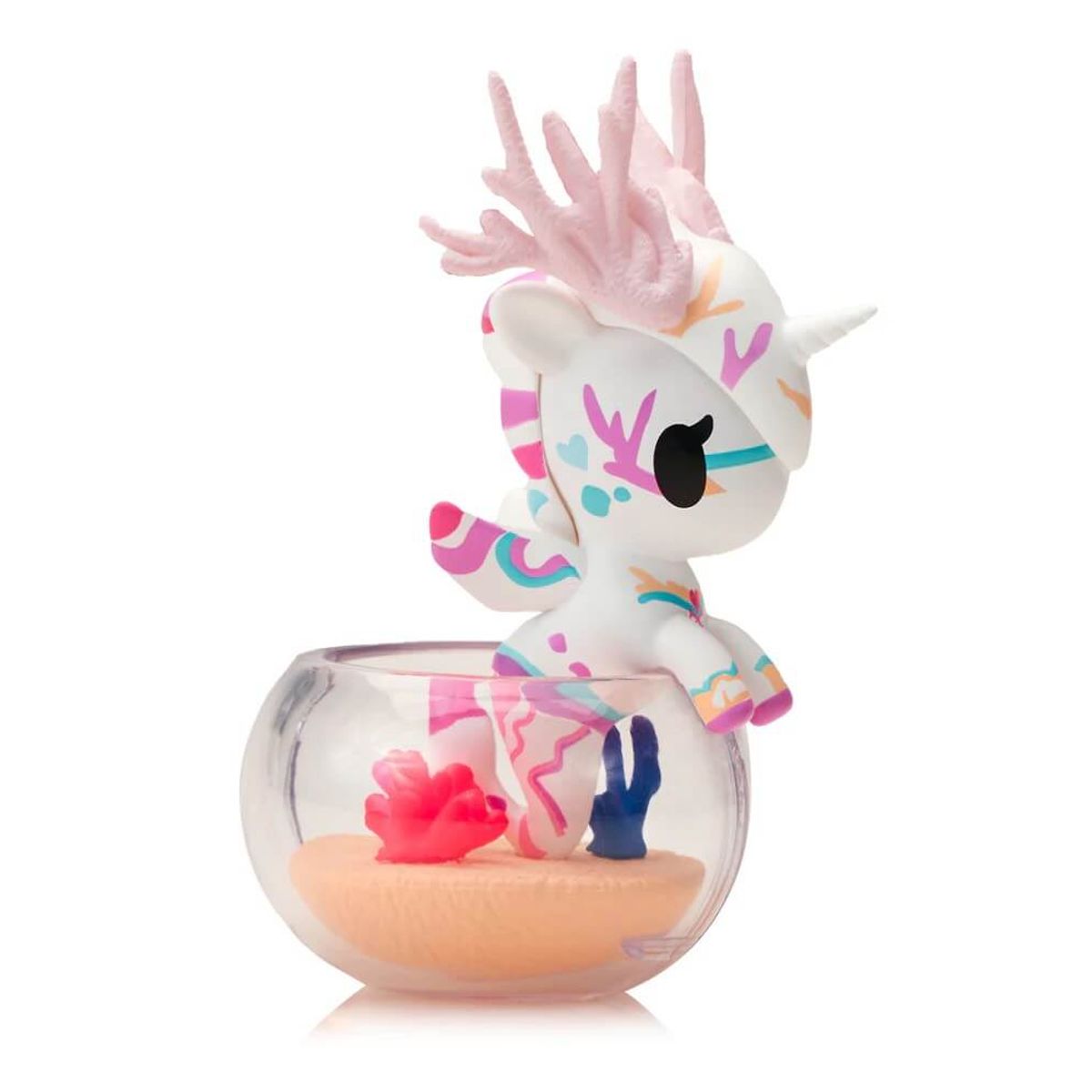 Pink Elk Coral Mermicorno