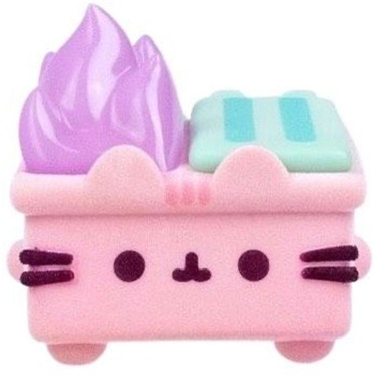 Pink Flocked Pusheen by Andrew Duff