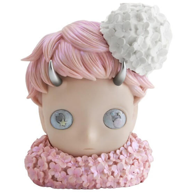 Pink Flower Child by Hikari Shimoda