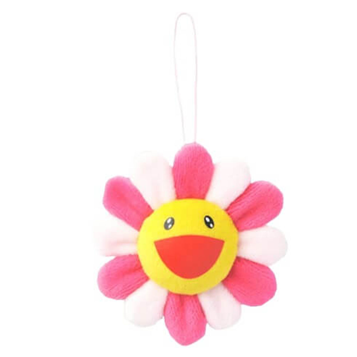 Pink Flower Plush Pin