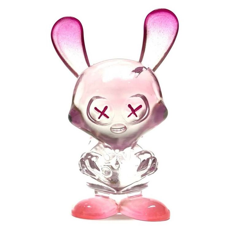 Pink Glass Rabbiton by Revise_D