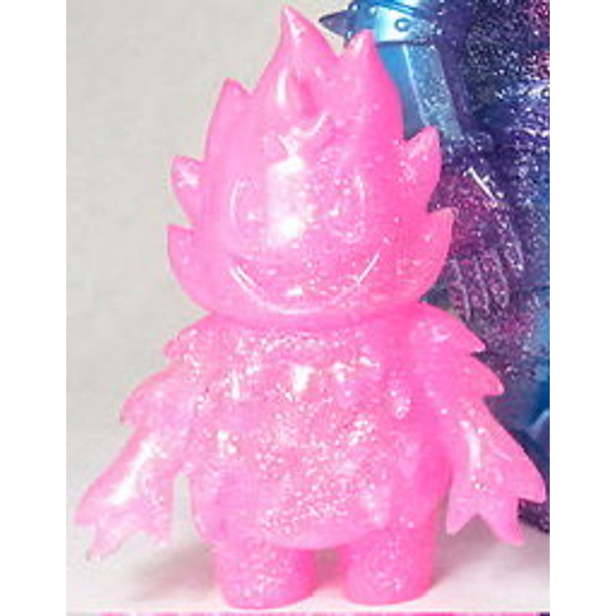 Pink Glitter Honoo Flame