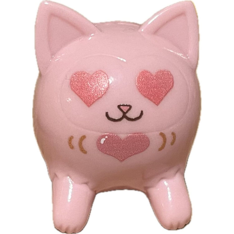 Pink Heart Daruma Ver 1 by Konatsu Koizumi