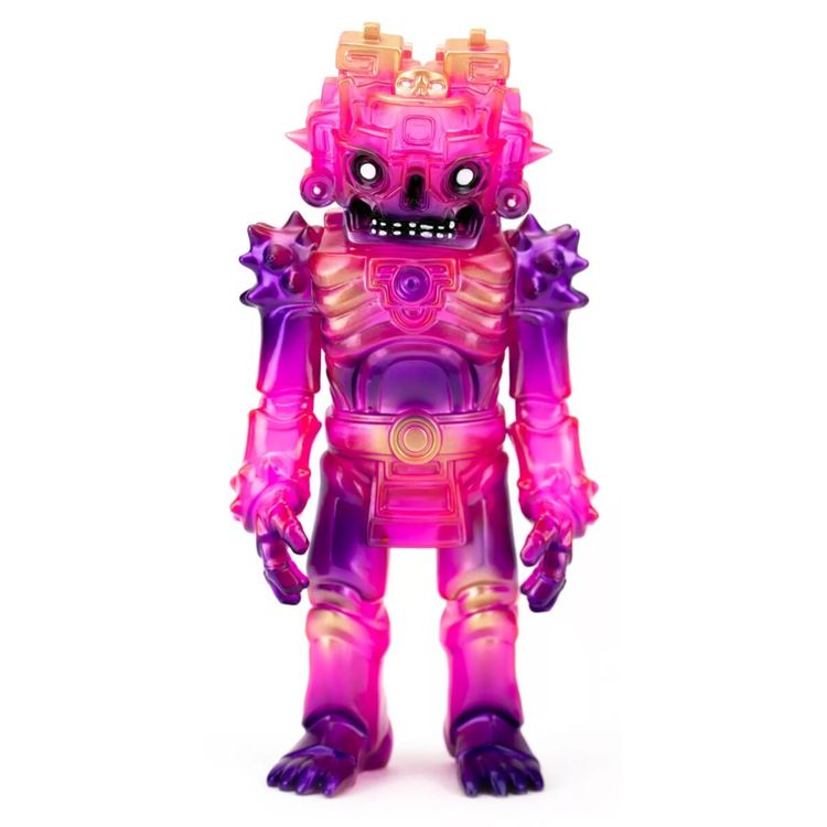 Pink Mictlan with Purple by Frank Mysterio