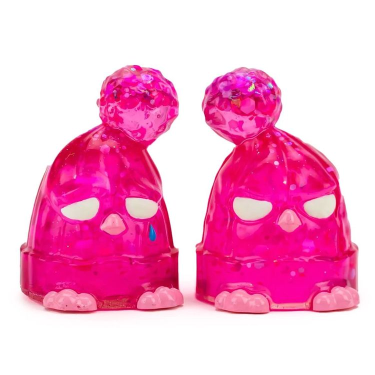 Pink Party Beanie Birdz Set by Revise_D