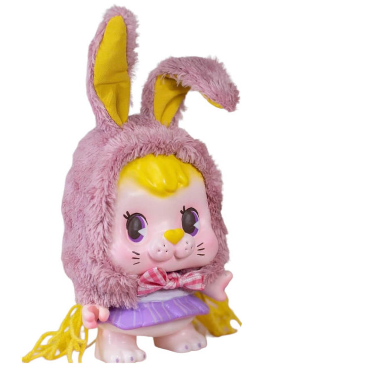 Pink Rabbit Chu by Unicorn Mani