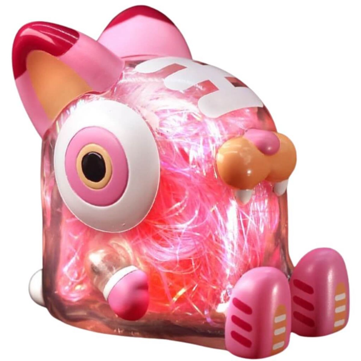 Pink Silk Qbies Tiger