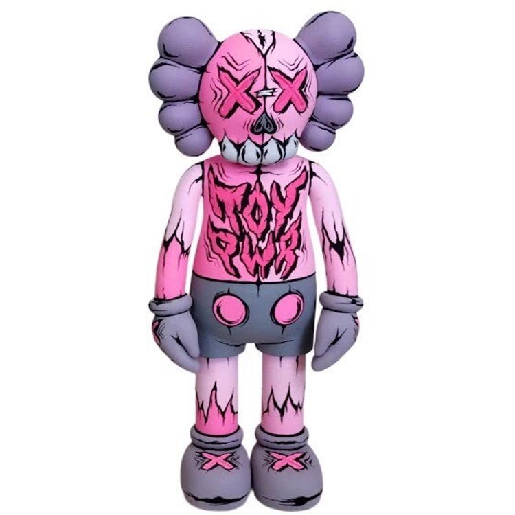 Pink TOY PWR Companion by Gabbie Custom Art