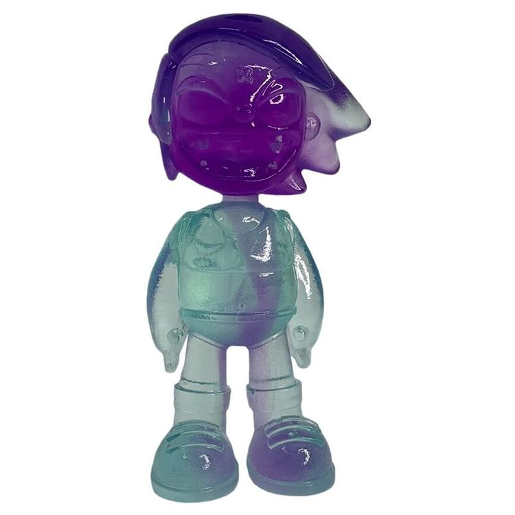 Piper Clear Purple Blue Glow by Nicky Davis 