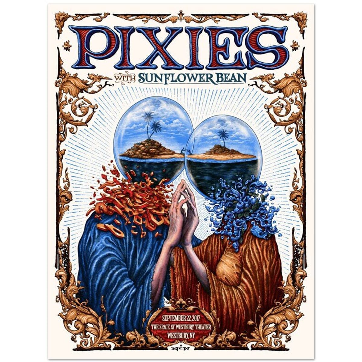 Pixies : September 22, 2017 at Westbury Theater, Westbiry New York