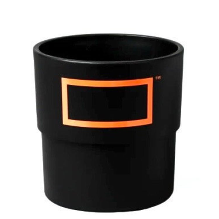 Pla Pot Orange Square by Botanize
