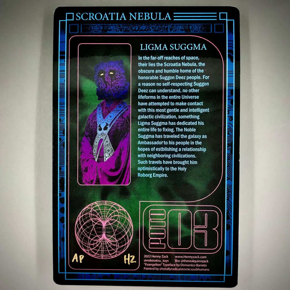 Planet of the Opera - Ligma Suggma - ghost blue variant